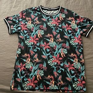 Floral print shirt